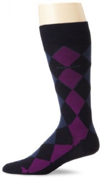 HUGO BOSS Men's Argyle Dress Socks