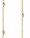 Mizuki 14k Single Strand Gold Bead Earrings