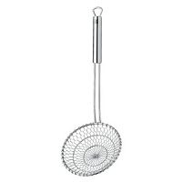 This Extra Large Wok Strainer from WMF's Profi Plus collection is perfect for stir frying or deep frying. It is made of 18/10 stainless steel and is dishwasher safe. This Extra Large Wok Strainer from WMF's Profi Plus collection is perfect for stir frying or deep frying. It is made of 18/10 stainless steel and is dishwasher safe.