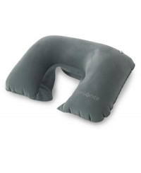 Arrive well-rested. Ergonomically designed for incredible support, this pillow relieves & prevents pressure, tension and strain in your neck and shoulders. A uniquely designed bolster section keeps the pillow securely positioned, so there's no tossing or turning while you travel. Arrive well-rested. Ergonomically designed for incredible support, this pillow relieves & prevents pressure, tension and strain in your neck and shoulders. A uniquely designed bolster section keeps the pillow securely positioned, so there's no tossing or turning while you travel.