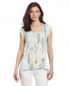 Calvin Klein Jeans Women's Printed Smock Top