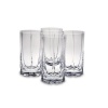 CRYSTAL HIGH BALL, TULIPE COLLECTION (SET OF 4)