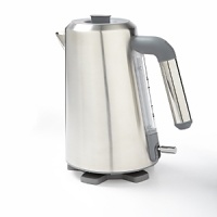 Quickly boil water for tea, cocoa or soup with Delonghi's electric kettle. Features include a wide-spout for ease in pouring, a removable filter that removes impurities and illuminated indicators. Quickly boil water for tea, cocoa or soup with Delonghi's electric kettle. Features include a wide-spout for ease in pouring, a removable filter that removes impurities and illuminated indicators.