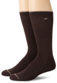 Kenneth Cole New York Men's 2 Pack Comfort Crew Sock, Brown, 10-13 Kenneth Cole New York Men's 2 Pack Comfort Crew Sock, Brown, 10-13