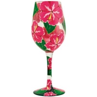 Lolita Love My Wine Glass, Hibiscus Lolita Love My Wine Glass, Hibiscus