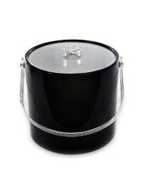 Mr. Ice Bucket 708-1 Regency Black Ice Bucket, 3-Quart Mr. Ice Bucket 708-1 Regency Black Ice Bucket, 3-Quart