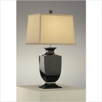 Artemis Accent Black Crystal Cafe Shade Table Lamp Artemis Accent Black Crystal Cafe Shade Table Lamp