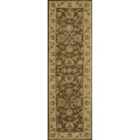 Nourison JA23 Jaipur Rectangle Hand Tufted Area Rug, 2.4 by 8-Feet, Brown Nourison JA23 Jaipur Rectangle Hand Tufted Area Rug, 2.4 by 8-Feet, Brown
