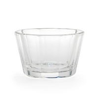 This sophisticated Ralph Lauren nut bowl exudes timeless style in hand-blown crystal with a gleaming beveled silhouette. The hand-cut upper lip gracefully tapers to the base for weight and balance. This sophisticated Ralph Lauren nut bowl exudes timeless style in hand-blown crystal with a gleaming beveled silhouette. The hand-cut upper lip gracefully tapers to the base for weight and balance.