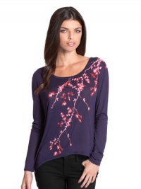 GUESS Kimmie Printed High-Low Top GUESS Kimmie Printed High-Low Top