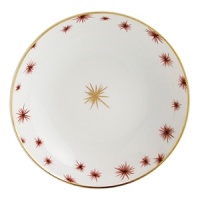 From Bernardaud, jewel-like shapes inspired by the 1940's and an exuberant design imbue this dinnerware pattern with a baroque and precious quality. Etoiles's bold styling offers a new interior aesthetic full of whimsy. From Bernardaud, jewel-like shapes inspired by the 1940's and an exuberant design imbue this dinnerware pattern with a baroque and precious quality. Etoiles's bold styling offers a new interior aesthetic full of whimsy.