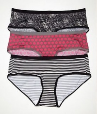 Microfiber Signature Hipster Panty Microfiber Signature Hipster Panty
