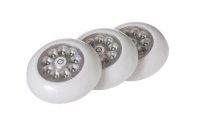 Fulcrum 30016-308 9 LED Tap Light, 3-Pack Fulcrum 30016-308 9 LED Tap Light, 3-Pack