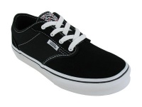 Vans Kids's VANS ATWOOD SKATE SHOES 11 Kids US (BLACK/WHITE) Vans Kids's VANS ATWOOD SKATE SHOES 11 Kids US (BLACK/WHITE)