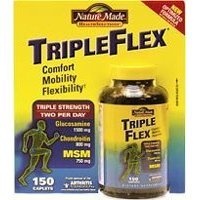 Nature Made TripleFlex - Glucosamine Chondroitin - 150 Caplets Nature Made TripleFlex - Glucosamine Chondroitin - 150 Caplets
