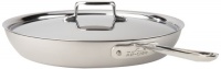All-Clad Brushed Stainless D5 13-Inch French Skillet with Loop Handle and Domed Lid All-Clad Brushed Stainless D5 13-Inch French Skillet with Loop Handle and Domed Lid