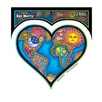 Dan Morris - Earth Heart - Sticker / Decal