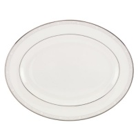 Lenox Sheer Grace Oval Platter, 13-Inch Lenox Sheer Grace Oval Platter, 13-Inch