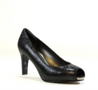Stuart Weitzman Women's Polished Peep-Toe Pump (Blue Luxe, 6) Stuart Weitzman Women's Polished Peep-Toe Pump (Blue Luxe, 6)