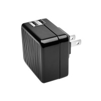 Kensington AbsolutePower Dual 2.1A USB Wall Charger with USB Adapter (K39373US) Kensington AbsolutePower Dual 2.1A USB Wall Charger with USB Adapter (K39373US)