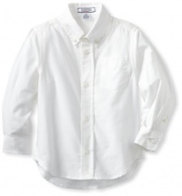 Kitestrings Boys 2-7 Toddler Oxford Button Front Shirt, White, 2T Kitestrings Boys 2-7 Toddler Oxford Button Front Shirt, White, 2T