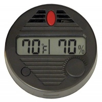 Quality Importers HygroSet II Round Digital Hygrometer for Humidors Quality Importers HygroSet II Round Digital Hygrometer for Humidors