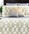 Hotel Collection Eifel King Duvet Cover Gold/Gray