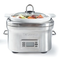 Add your ingredients and let Delonghi's programmable slow cooker do the rest. A simple 10-hour countdown timer allows you to leave for the day and arrive home to a delicious, healthy meal. Add your ingredients and let Delonghi's programmable slow cooker do the rest. A simple 10-hour countdown timer allows you to leave for the day and arrive home to a delicious, healthy meal.