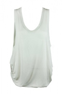 Beautiful People Womens Silk Back Pleat Sleeveless Top Beautiful People Womens Silk Back Pleat Sleeveless Top
