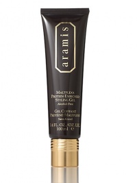 Lightweight, translucent styling gel for all hair types that provides medium to heavy hold. Hair becomes fuller, healthier, shinier and easier to manage. Scented with Aramis Classic. 3.4 oz. Lightweight, translucent styling gel for all hair types that provides medium to heavy hold. Hair becomes fuller, healthier, shinier and easier to manage. Scented with Aramis Classic. 3.4 oz.