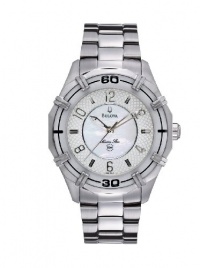 Bulova Women's 96L145 Solano Marine Star Mother of Pearl Watch Bulova Women's 96L145 Solano Marine Star Mother of Pearl Watch