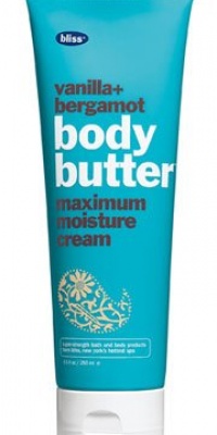 Bliss Body Butter Vanilla Bergamot Moisture Cream 8.5 Oz.