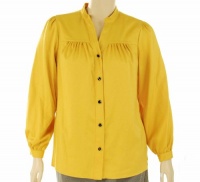 Charter Club plus size button up blouse top