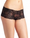 Calvin Klein Women's Seductive Comfort All Lace Hipster, Black, Large