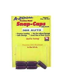 Pistol Metal Snap Caps 380Auto 5pk Pistol Metal Snap Caps 380Auto 5pk