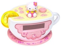 HELLO KITTY Digital AM/FM Clock Radio with Night Light HELLO KITTY Digital AM/FM Clock Radio with Night Light