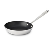 Ideal for foods that need flipping, this superlative nonstick French skillet allows you to deftly scrambling eggs and bacon or prepare a quick chicken sauté. Nonstick pans are safe in the oven to 500F degrees but should not be placed under a broiler. Ideal for foods that need flipping, this superlative nonstick French skillet allows you to deftly scrambling eggs and bacon or prepare a quick chicken sauté. Nonstick pans are safe in the oven to 500F degrees but should not be placed under a broiler.