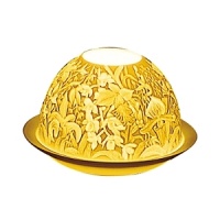 In the world of French art de vivre, Bernardaud is considered the symbol of elite refinement and luxury. A porcelain creation signed by Bernardaud is always appreciated and recognized the world over. Bernardaud artisans use the same technique of hand-sculpting fine, bisque porcelain that was first demonstrated by French artist Paul de Bourgoing in 1828. The glow of a candle shines through the raised and carved surface to contrast light against shadow, revealing a richly detailed design. Bernardaud VotiveLight™ candles add a warm, decorative glow to any room of the home. For a dramatic effect, or to create a festive ambiance, delight your dinner guests by replacing traditional candles with a Bernardaud VotiveLight™. In the world of French art de vivre, Bernardaud is considered the symbol of elite refinement and luxury. A porcelain creation signed by Bernardaud is always appreciated and recognized the world over. Bernardaud artisans use the same technique of hand-sculpting fine, bisque porcelain that was first demonstrated by French artist Paul de Bourgoing in 1828. The glow of a candle shines through the raised and carved surface to contrast light against shadow, revealing a richly detailed design. Bernardaud VotiveLight™ candles add a warm, decorative glow to any room of the home. For a dramatic effect, or to create a festive ambiance, delight your dinner guests by replacing traditional candles with a Bernardaud VotiveLight™.