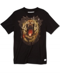 Don't be afraid to roar. This graphic t-shirt from Sean John speaks louder than words. Don't be afraid to roar. This graphic t-shirt from Sean John speaks louder than words.