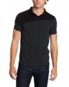 Calvin Klein Sportswear Men's Ultra Slim Fit Short Sleeve One-button Polo