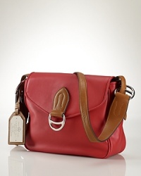 Throw something chic over across your body with this classic style from Lauren Ralph Lauren. In leather with striking hardware, it's the bag that no outfit should be without. Throw something chic over across your body with this classic style from Lauren Ralph Lauren. In leather with striking hardware, it's the bag that no outfit should be without.