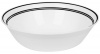 Corelle Livingware 1-Quart Serving Bowl, Classic Caf? Black