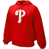 Nike Philadelphia Phillies Red Logo Pullover Hoodie Sweatshirt (X-Large) Nike Philadelphia Phillies Red Logo Pullover Hoodie Sweatshirt (X-Large)