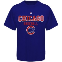MLB Majestic Chicago Cubs Youth Kings of Swing T-Shirt - Royal Blue MLB Majestic Chicago Cubs Youth Kings of Swing T-Shirt - Royal Blue