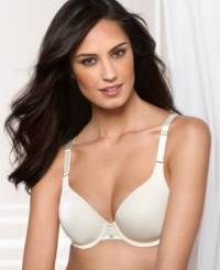 Indulge yourself. Create an enviable shape with the lustrous fabric of the Luxe contour bra by Warner's. Style #1561 Indulge yourself. Create an enviable shape with the lustrous fabric of the Luxe contour bra by Warner's. Style #1561