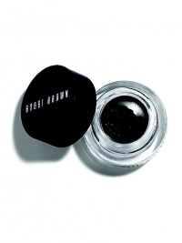 With the precision of liquid liner and the flexible feel of a gel, this 12-hour, water-resistant formula goes from subtle to bold depending on how it's applied. The award-winning, inky-black shade is one of Bobbi's bestsellers and the perennial favorite from her Choose Your Black Collection: an array of blackest black liners for standout eyes. Made in Belgium. With the precision of liquid liner and the flexible feel of a gel, this 12-hour, water-resistant formula goes from subtle to bold depending on how it's applied. The award-winning, inky-black shade is one of Bobbi's bestsellers and the perennial favorite from her Choose Your Black Collection: an array of blackest black liners for standout eyes. Made in Belgium.