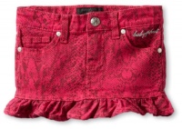 Baby Phat - Kids Girls 2-6X Twill Skirt, Pink, 4T Baby Phat - Kids Girls 2-6X Twill Skirt, Pink, 4T