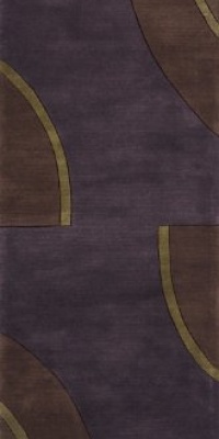 Area Rug 2x14 Runner Contemporary Plum Color - Momeni New Wave Rug from RugPal Area Rug 2x14 Runner Contemporary Plum Color - Momeni New Wave Rug from RugPal