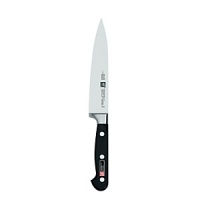 Since 1731, professional chefs and home cooks have turned to world-famous J.A. Henckels of Germany for the finest in cutlery. The Professional S collection features traditional qualities of Zwilling J.A. Henckels - riveted knives with the full tang and full length of solid steel. Since 1731, professional chefs and home cooks have turned to world-famous J.A. Henckels of Germany for the finest in cutlery. The Professional S collection features traditional qualities of Zwilling J.A. Henckels - riveted knives with the full tang and full length of solid steel.