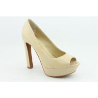 Luxury Rebel Women's Carlita Open-Toe Pump, Nude Patent, 38.5 M EU/8.5 M US Luxury Rebel Women's Carlita Open-Toe Pump, Nude Patent, 38.5 M EU/8.5 M US
